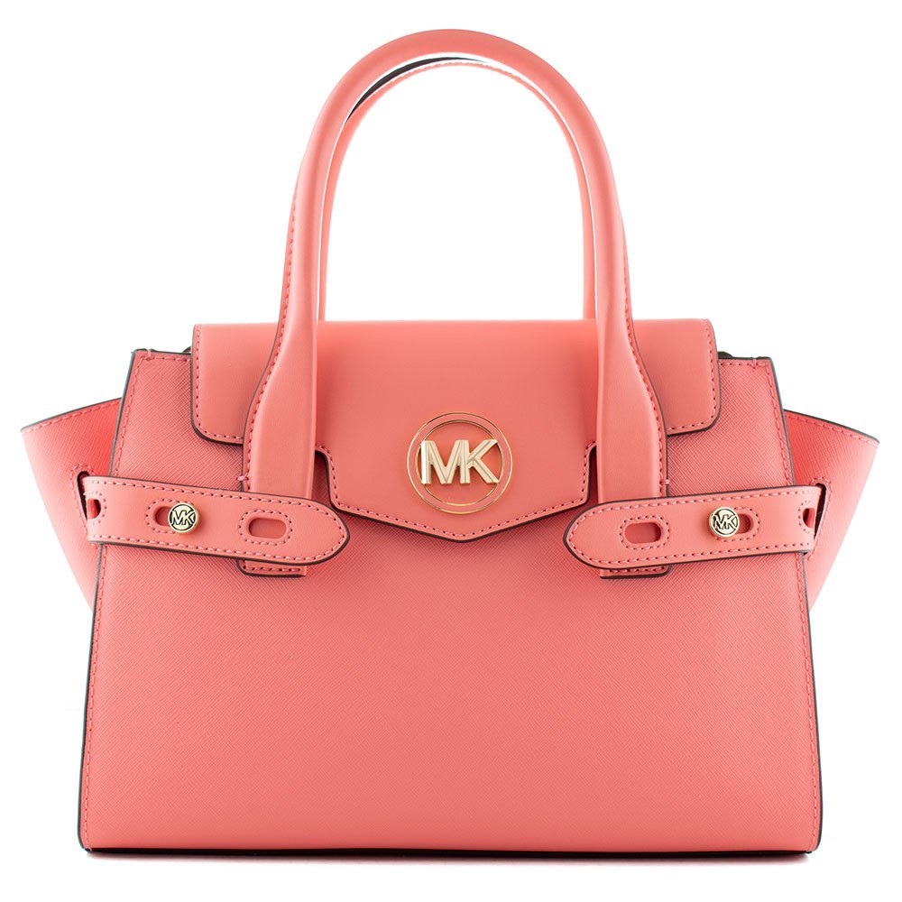 MICHAEL KORS CARMEN MEDIUM FLAP SATCHEL HANDBAG CROSSBODY
